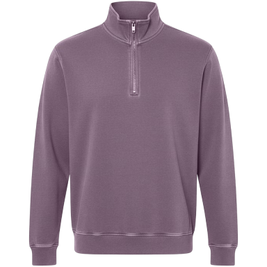 Adult Garment Dye Quarter Zip Wine (GDQZ-100)